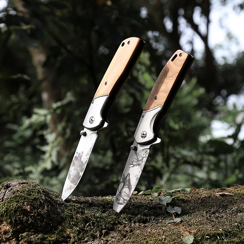 Cudeman Olive wood Knife – Elk Head Clothing