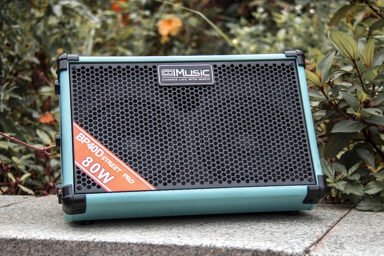 COOLMUSIC BP40D Portable 80W Smart Guitar Amplifier with