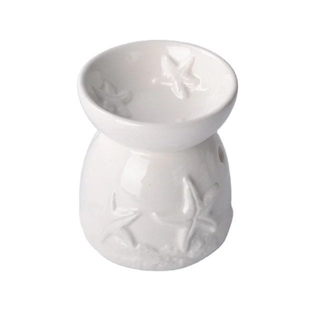 Hot Selling Pottery Aromatherapy Diffuser Oil Burner Essential Oil Diffusing Candle Jar Holder for Home Decoration Christmas