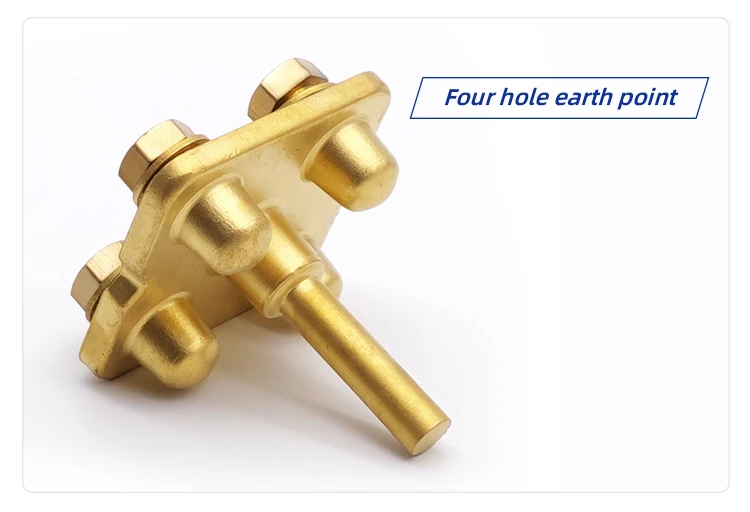 Professional Earthing System Earth Bonding Points Four Hole Earth Point ...