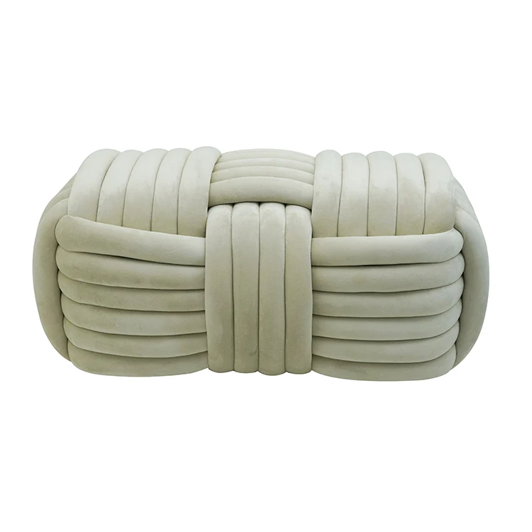 Customized Living Room Pouf Storage Ottoman Stool for Living Room Modern Inside Furniture