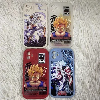 New Customize Printed Japanese Anime Phone Case for iPhone 12 13 14 15 Tpu Lens Protector Phone Cover for HONORMagic6
