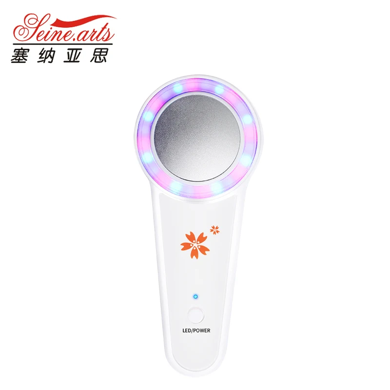 Portable Home Use LCD Cold Hammer  Face Lifting Facial Massager Skin Care SPA Wrinkle Remover Beauty Machine  (LW-053A)