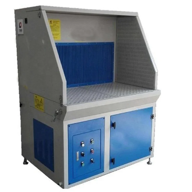 Grinding and Dedusting Table Downdraft Worktable