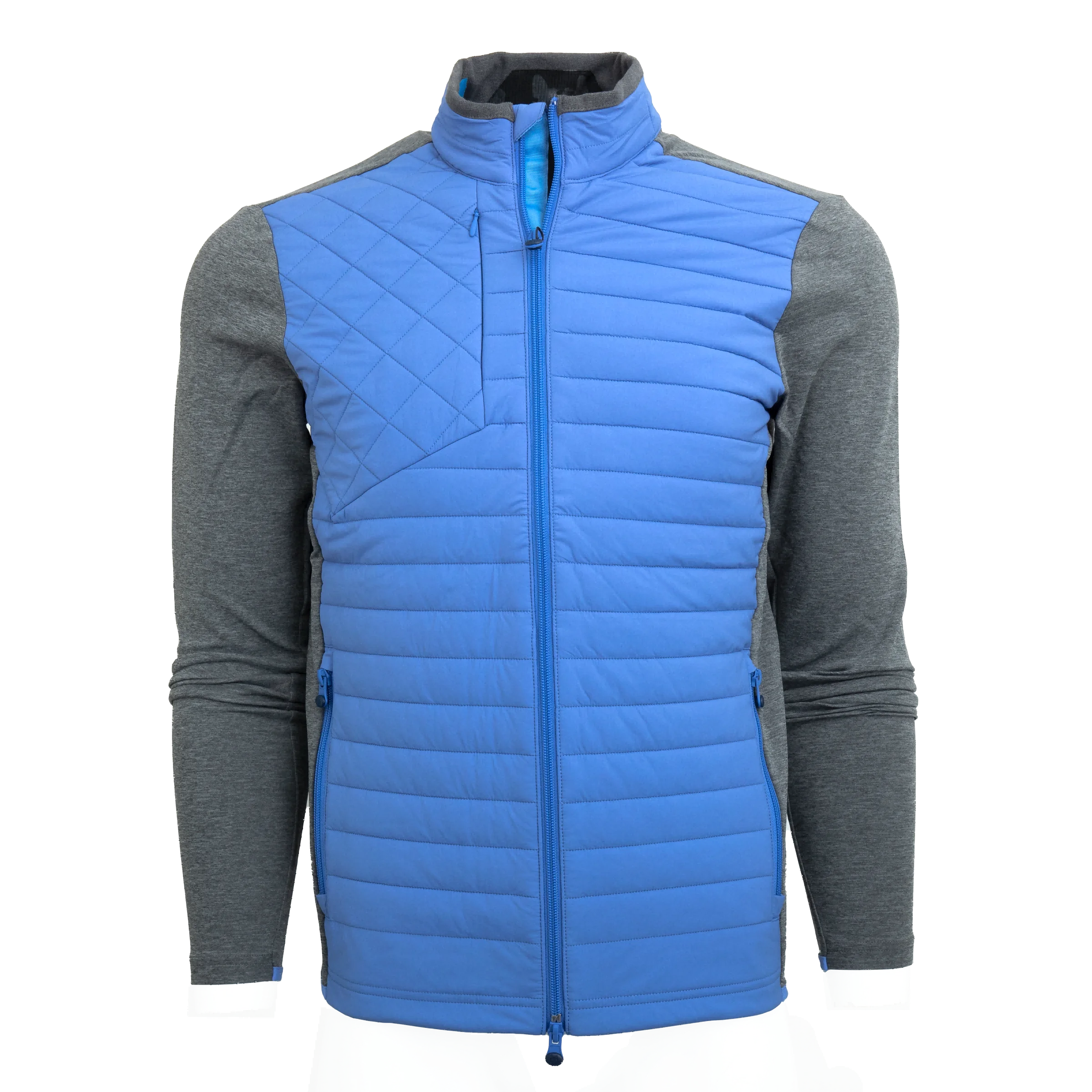 Golf Apparel Custom Windproof Polyester Casual Golf Quilted Jacket For