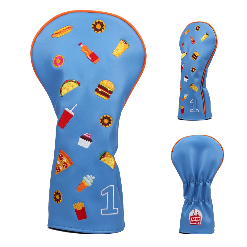 Customized New Funny Custom Golf Driver Headcover Golf Club Head Covers