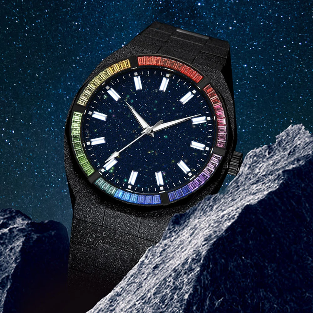 CIVO Orologio Uomo Acciaio Analogico Orologio Da Polso Elegante Data