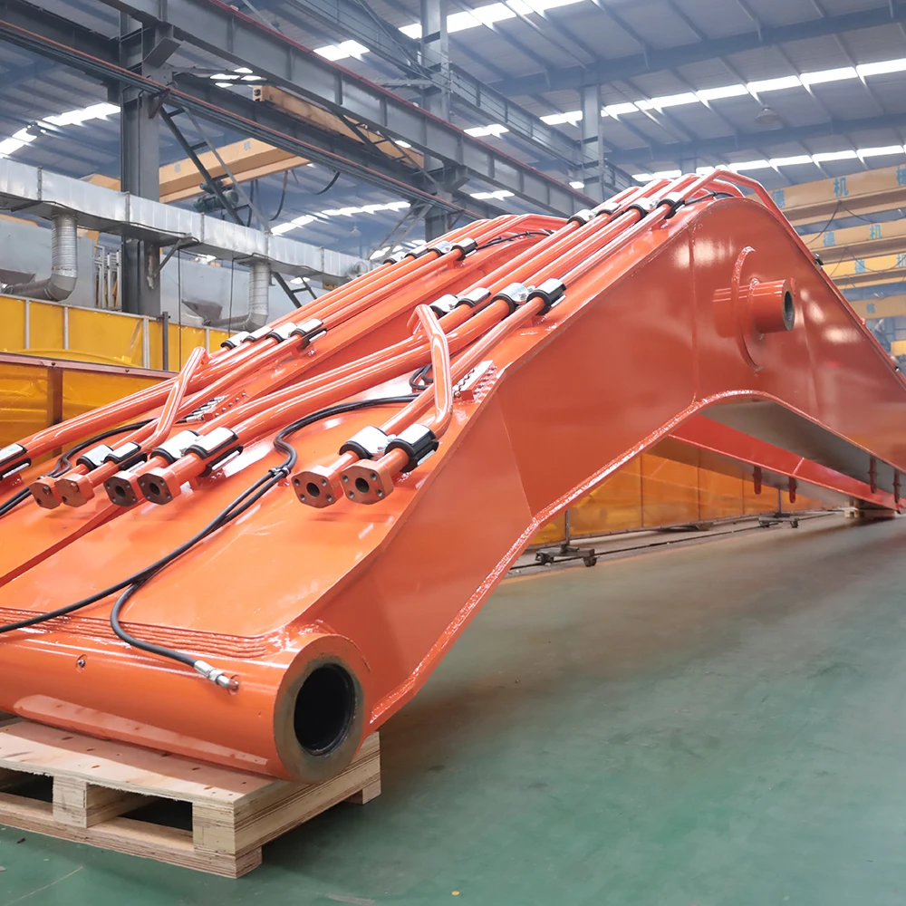 MONDE 2024 New Design Excavator Long Reach Boom  Long Arm Extension Arm for River Dredging Demolition Work Demolition Work