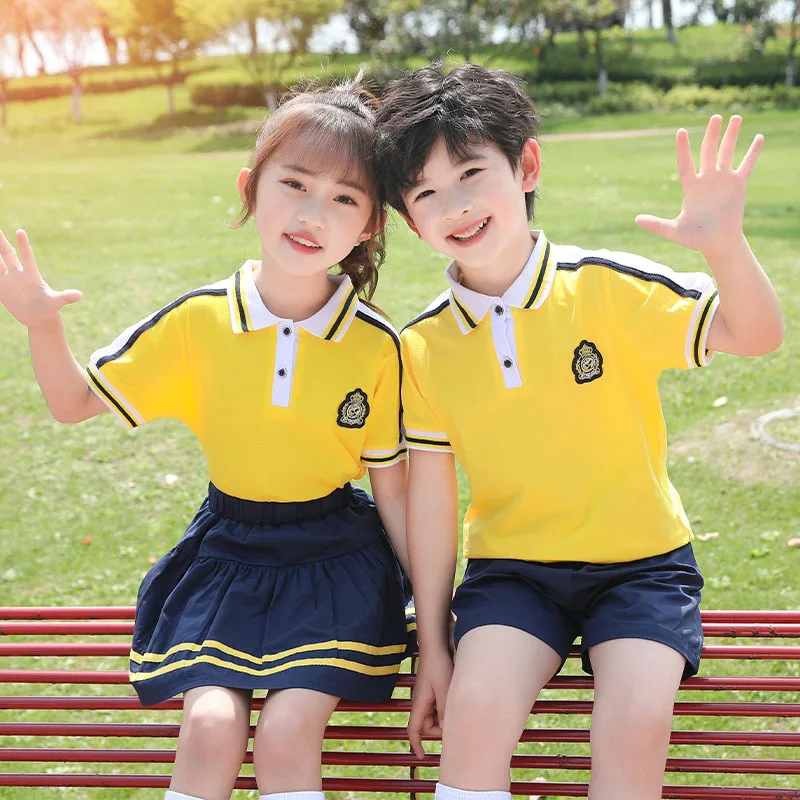 School Yellow Uniforms for Girls for sale