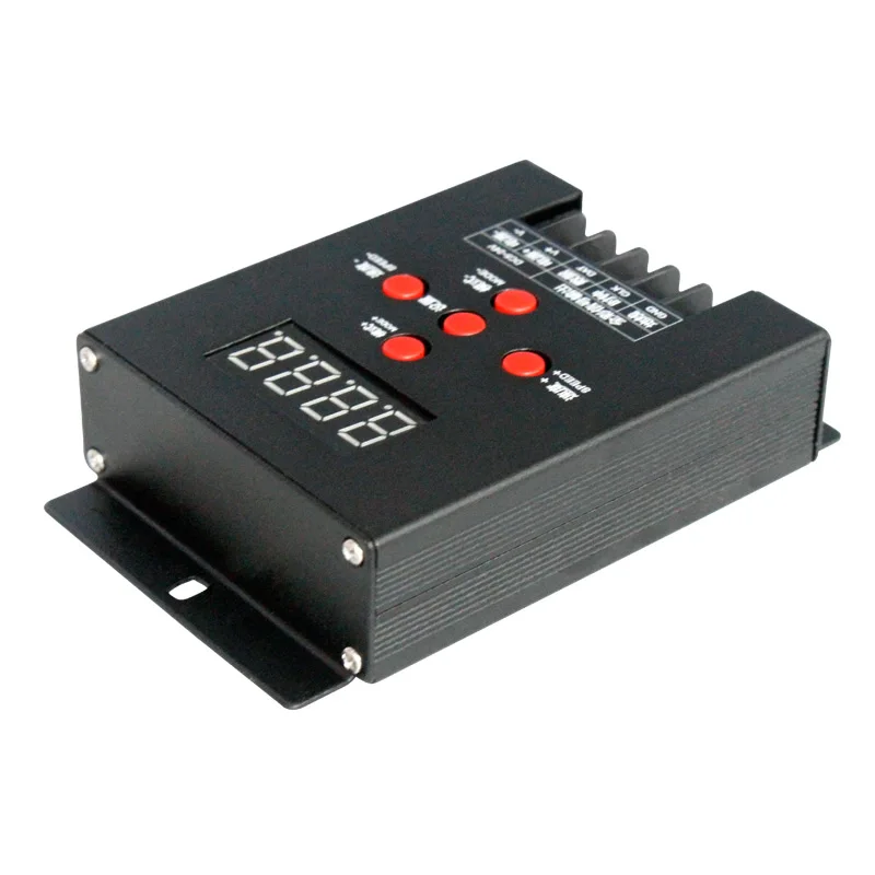 T-500 Mini Módulo de píxeles RGB controlador inteligente para WS2801 WS2811 LPD6803 