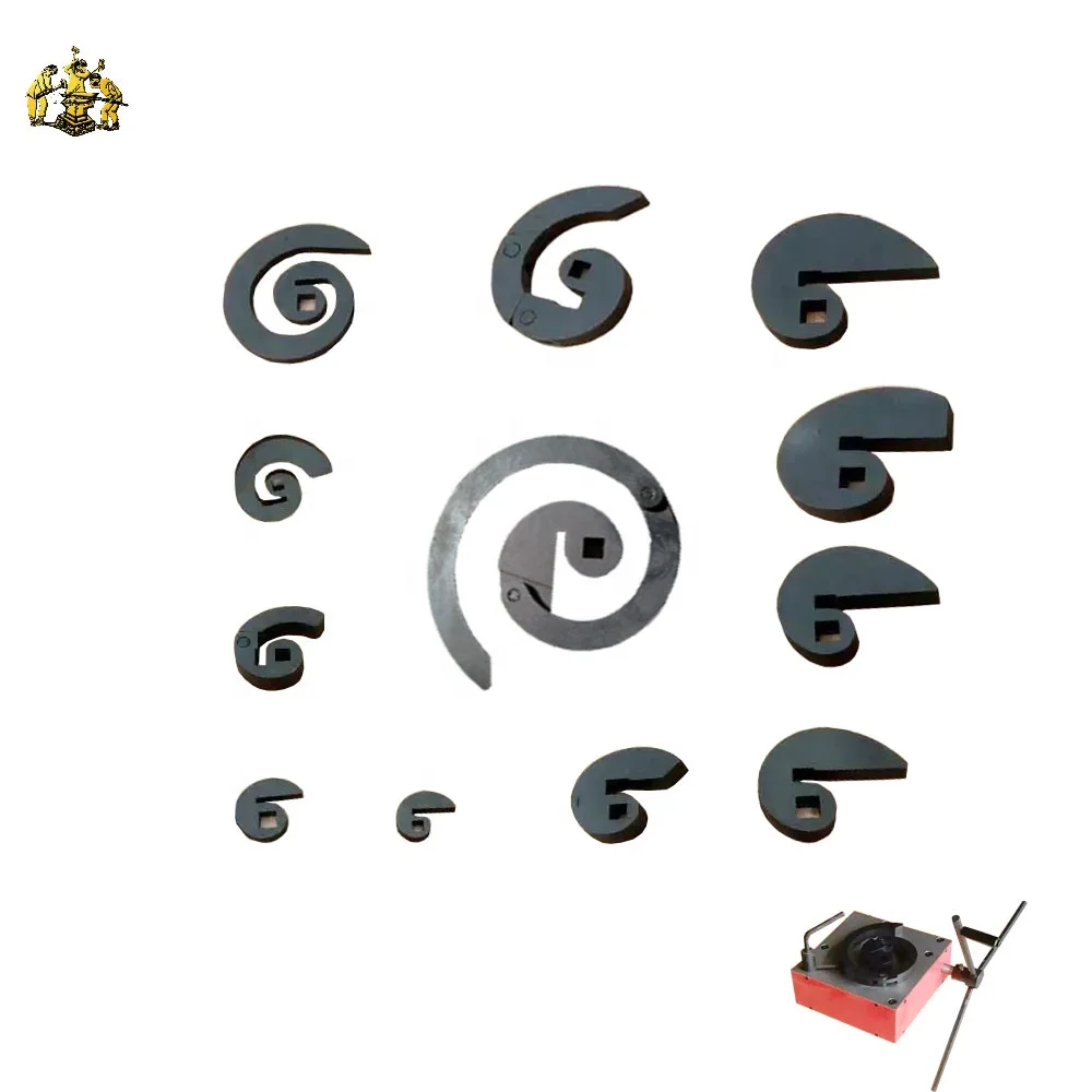 Custom Metal Craft Bending Tool Wrought Iron Embossing Roller and Metal Forging Machine