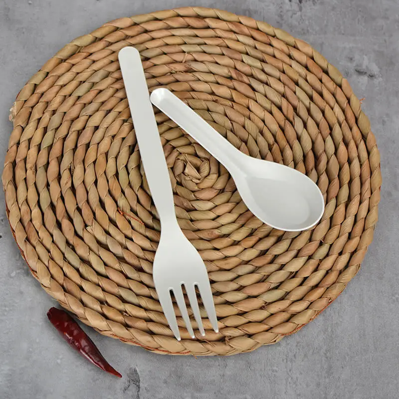Compostable Eco High Quality Tableware Biodegradable Dispensable Cutlery