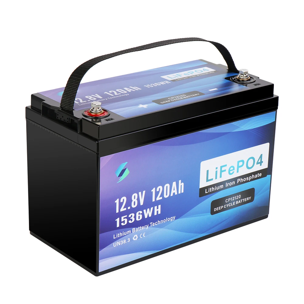 Длительный срок службы морской лодки RV Солнечный 4000 циклов lifepo4 12v 100Ah 120ah 200Ah литиевая