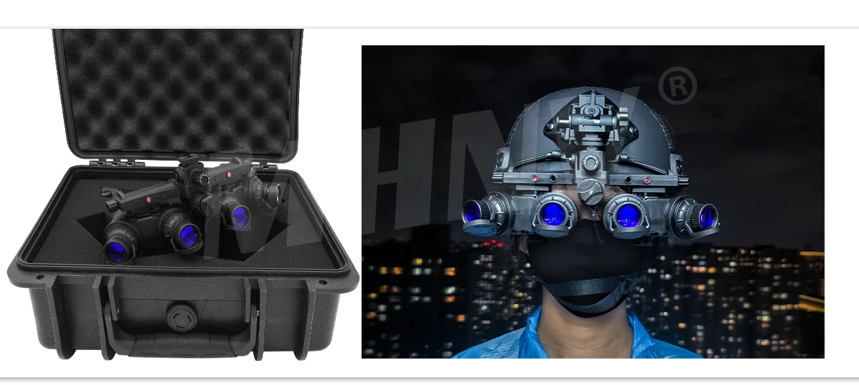 中国機器デジタルGPNVG 18ヘルメットナイトビジョン双眼鏡