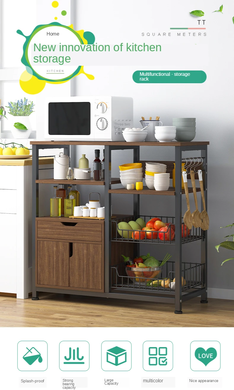 Multi-layer Save Space Multifunctional Storage Kitchen Utensils