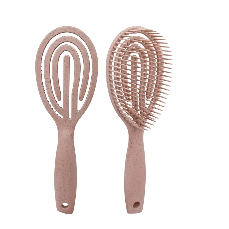 100 Biofriendly Detangler Hair Brush Wheat Straw Detangling Hairbrush
