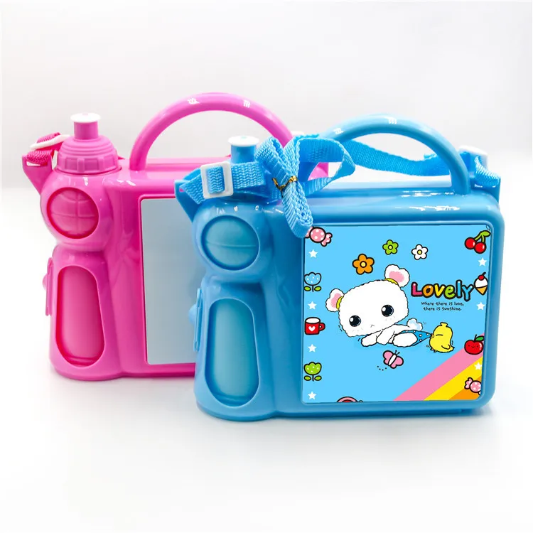 Sublimation Plastic Lunch Box With Premium Metal Insert BLUE