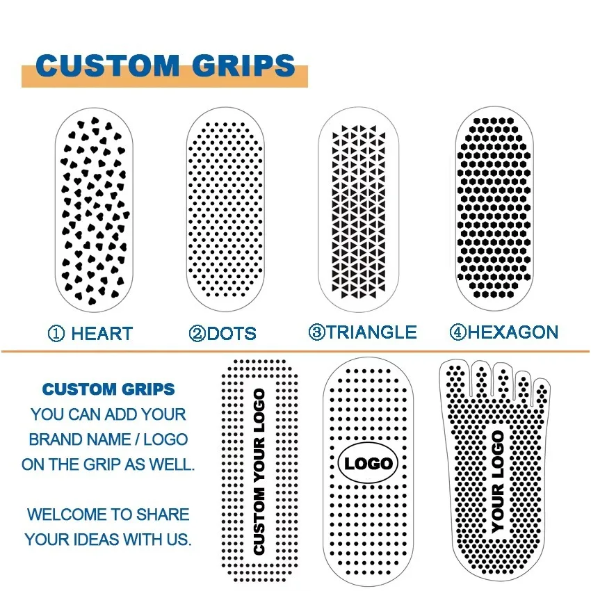 Custom Non-Slip Grip Soccer Socks view 3