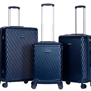 High Quality Factory Price 20/24/28 Inch ABS Travel Trolley Suitcase 3PCS ABS Carry on Luggage Sets With TSA Lock
