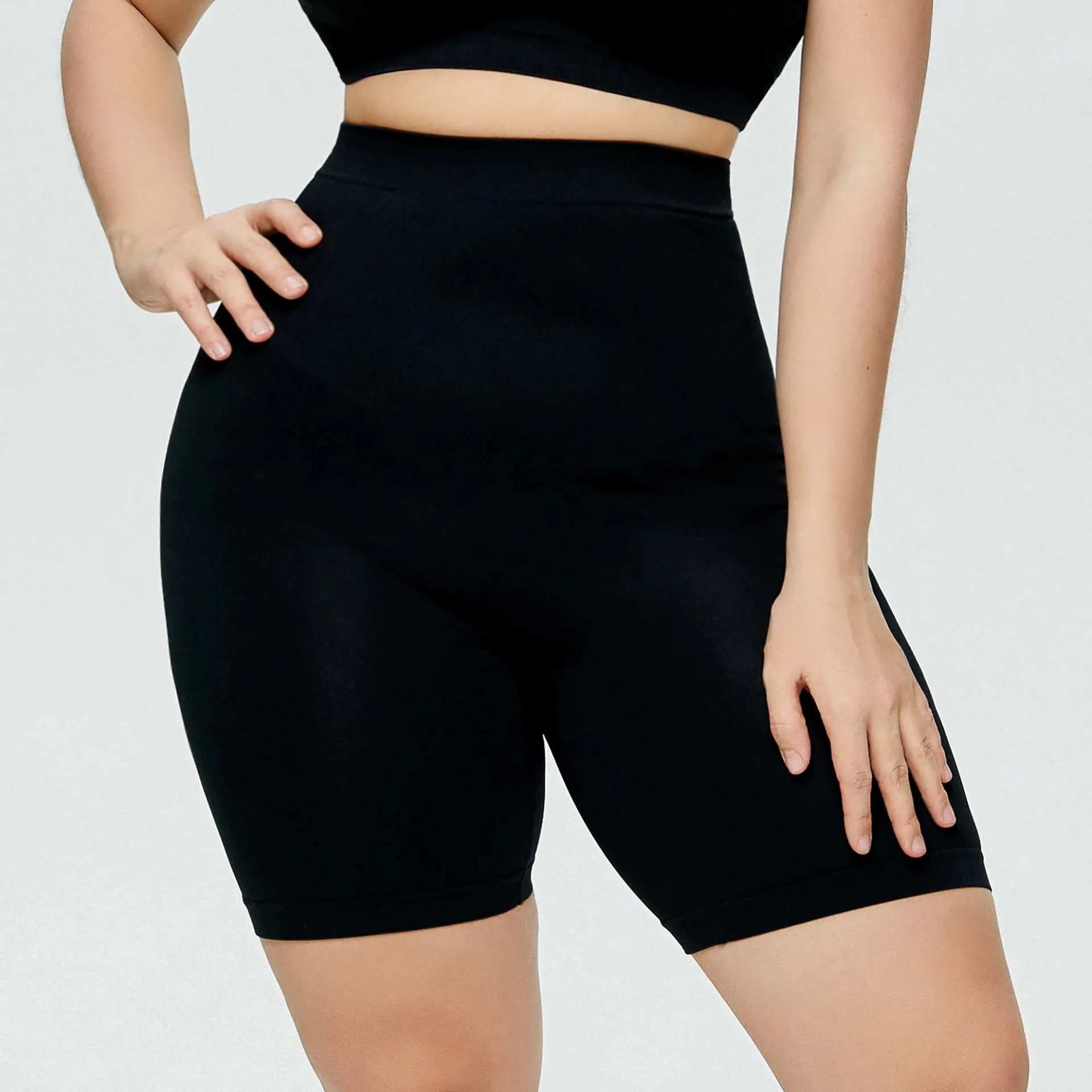 Wholesale High Quality Seamless Butt Lifting High Waist Shaping Shorts
