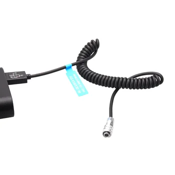 BMPCC 4K 6K PRO G2 Camera Power Supply Cable with External USB QC 12V QC3.0 15W Output Power Type-C Port Charger detail image
