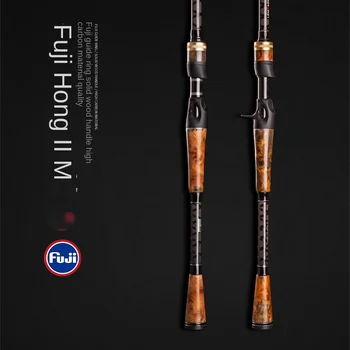 Fuji Guide Ring Carbon M Tuning Generic Luya Rod Set Far-throw Straight Handle Fishing Rod 0.3kg 2.10m-2.40m – Rod – view 3