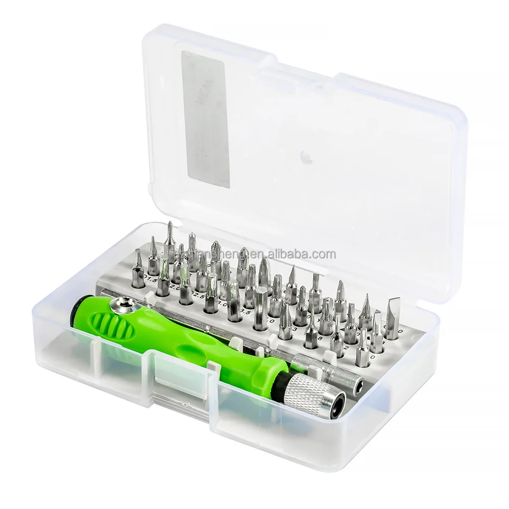 32 In 1 Screwdriver Set Precision Mini Magnetic Screwdriver Bits Kit ...