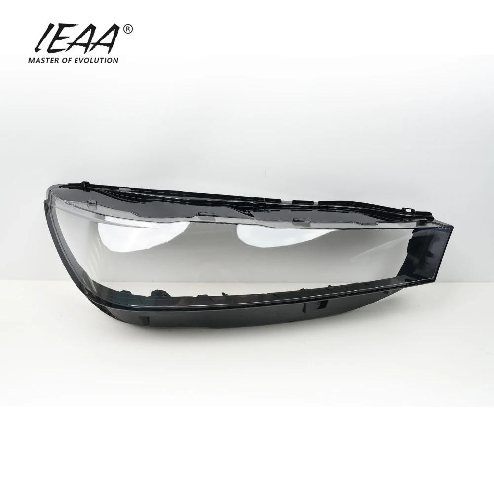 IEAA AUTO Lampu Depan Mobil Kaca PC Penutup Lensa Lampu untuk BMW IX Series Kaca Lampu Depan 2022-2025 Penutup Lensa Shade