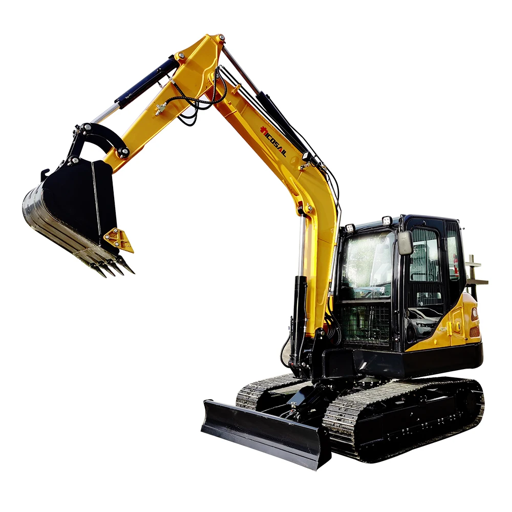 Free Shipping Simple Mini Excavator 5ton Micro Pelle Digger China Mini Excavator Sale