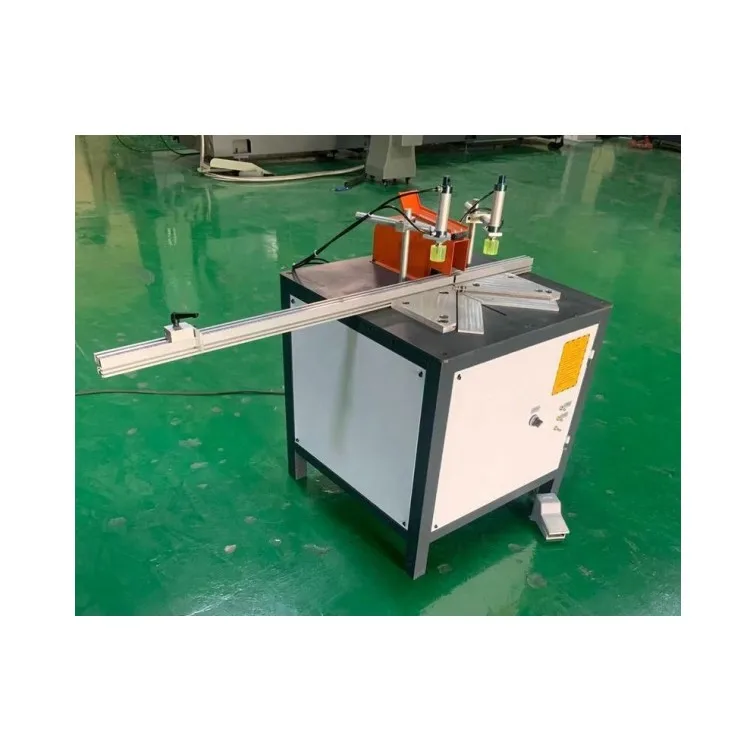 Single - Head Aluminium Profile Angle Cutting Notching Machine Used in Aluminum Profiles