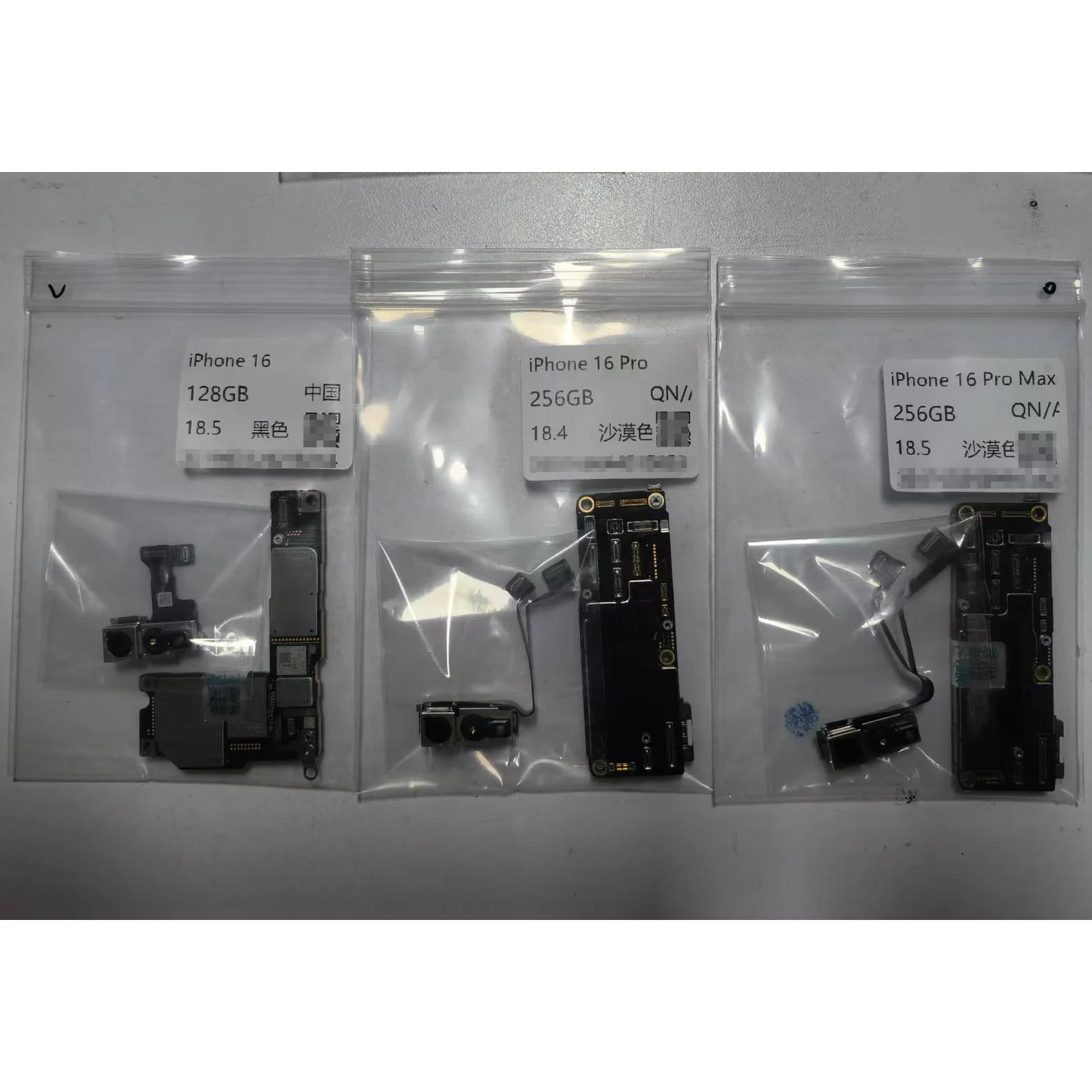 Original Unlocked Motherboard for iPhone 16 Series 128/256