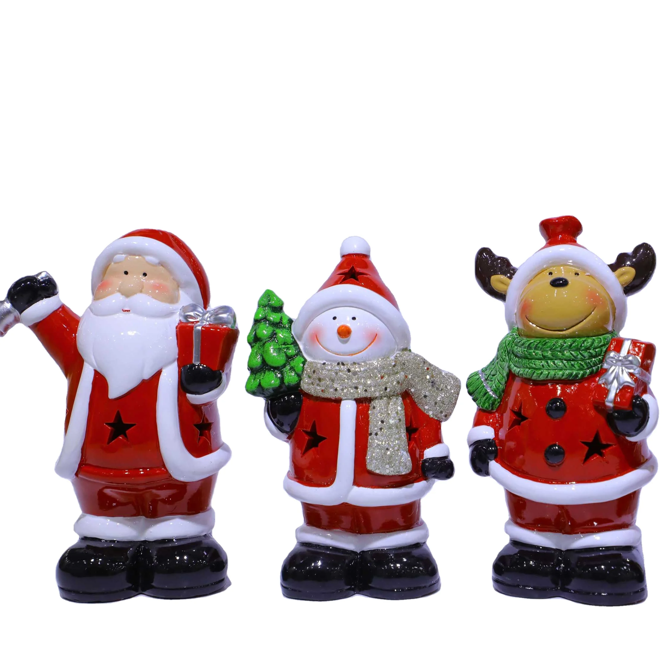 Cerámica Manitos Pintadas Papa Noel Taza Navidad Kit Creativo para Pintado  Utilitario Decorativo