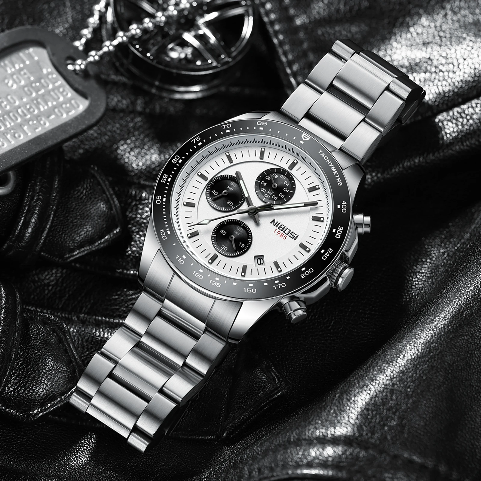 Nibosi 2636 Sport Chronograph Quartz Watches - Durable & Stylish