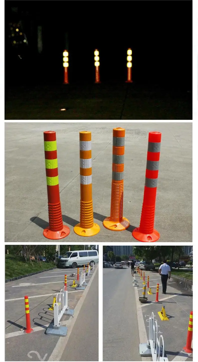 Traffic Safety - Durable and Reflective Driveway Bollards