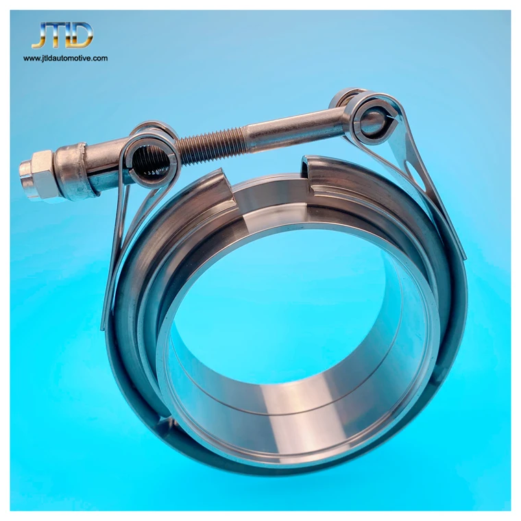 Clover Clamp Kit Morsetto A V E Flangia Piatta In Acciaio Inox Per Tubo