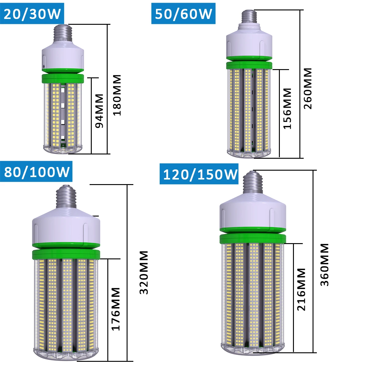 Jesled Led Corn Light High Brightness Led Bulb Replace The Old Lamp 30w