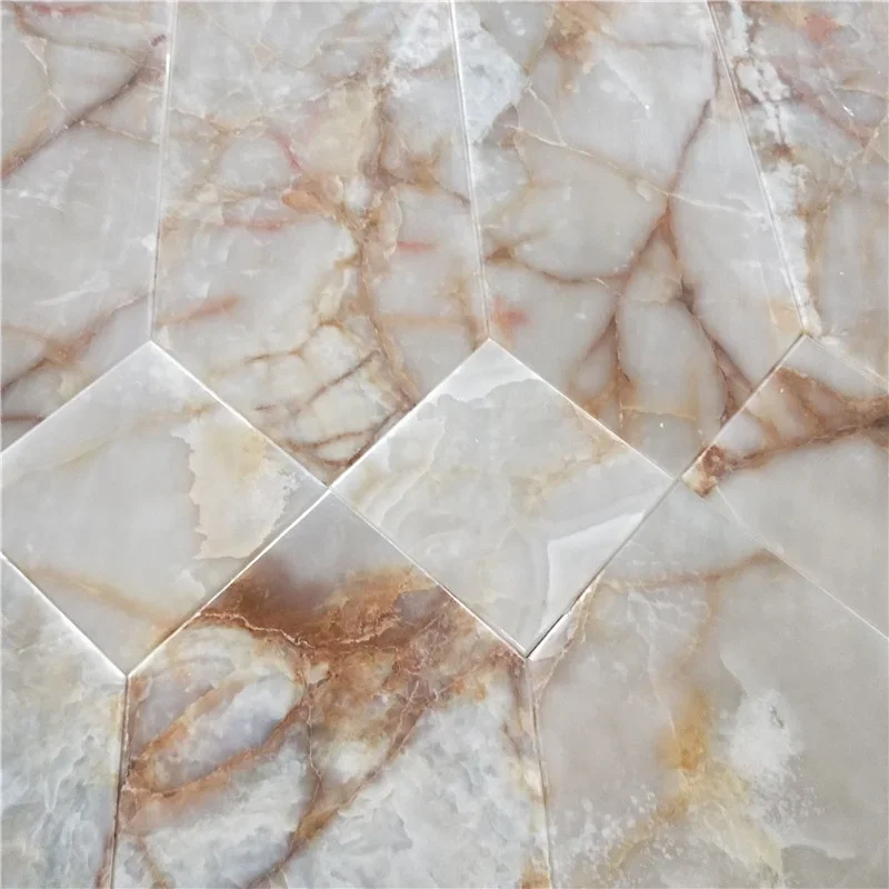 product light green white onyx for interior background wall design and tv cabinet decoration-5