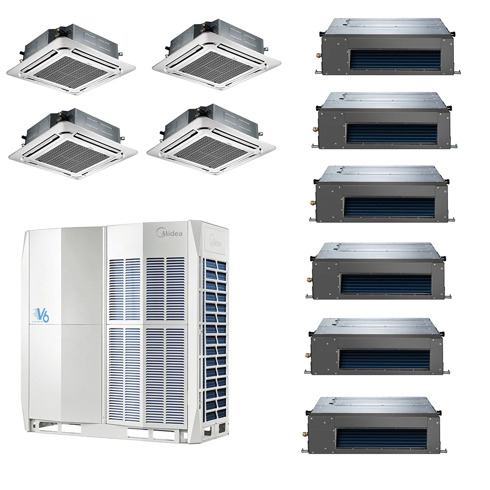 Midea Vrf Fresh Air Processing Unit Air Codnitioner College Gym Hotel Hospital Apartment