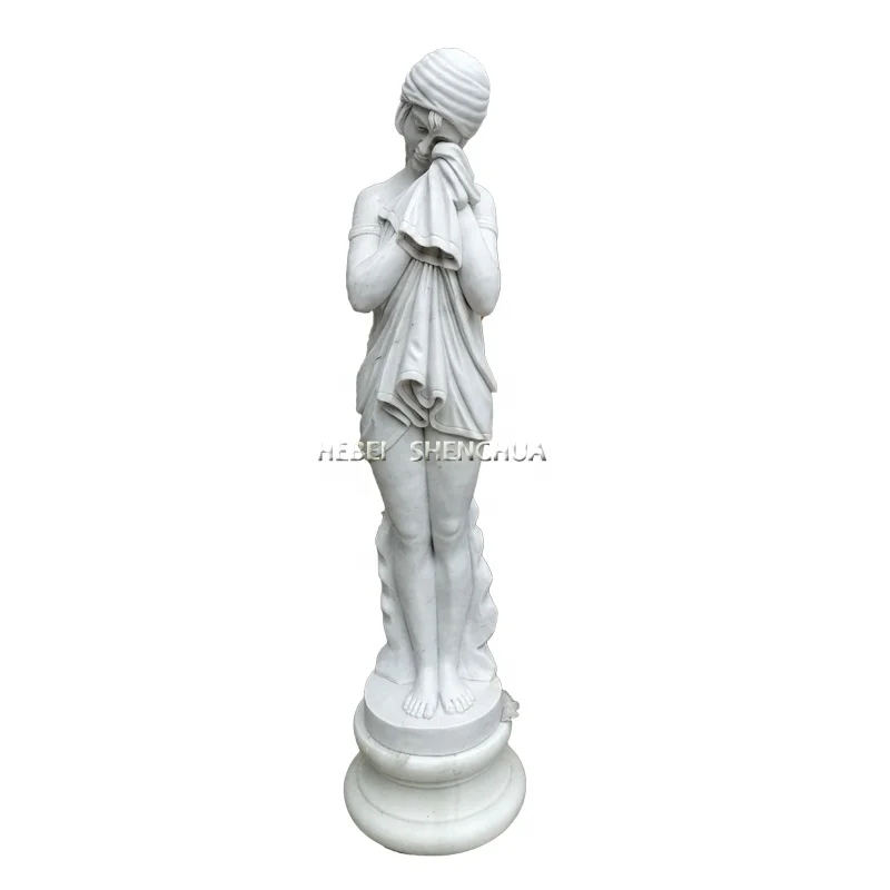 Famous Marble Nude Woman Stone Statue for Sale