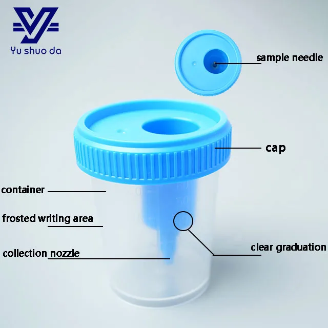 urine sample collection cup