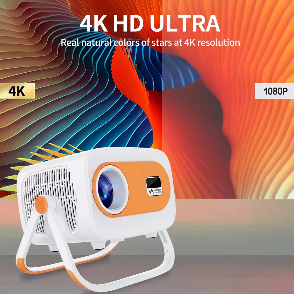 JY325 Portable Projector 720P HD 200 ANSI & Android 11.0