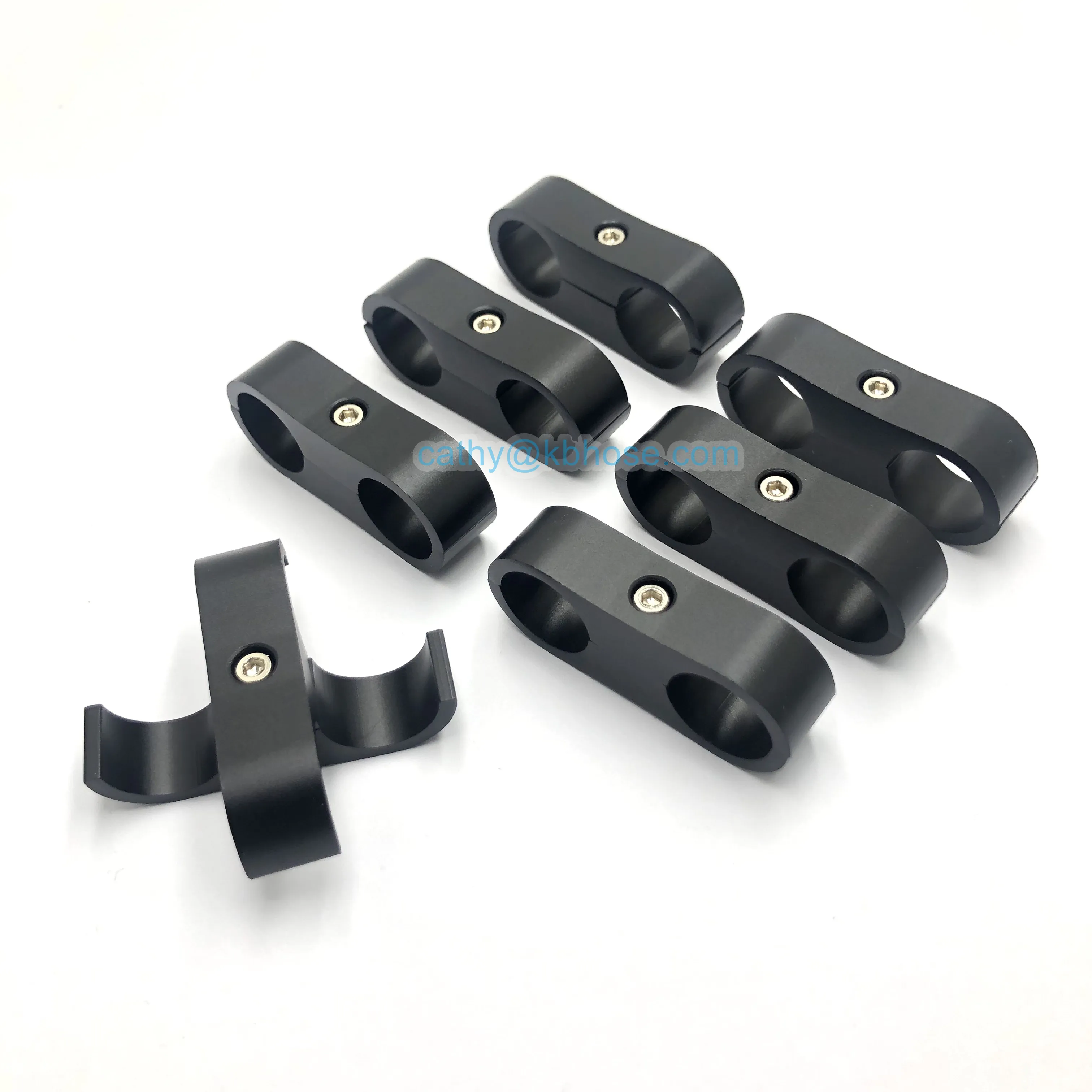 4-20Pcs Line Separator Clamp Fitting Connector 6AN 8AN 10AN 12AN Oil - View #3