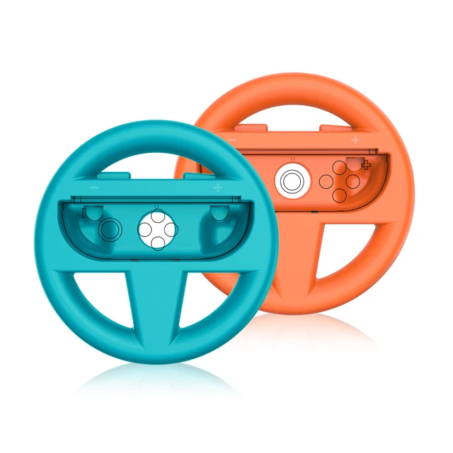 JYS Gaming Steering Wheel with Comfortable Hand feel for NS2, Perfect Fit for Joy-Con