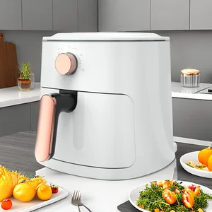 Electric Air Fryer 4L Stainless Steel with Digital Control Oil Free Cooker Air Fryer for Home