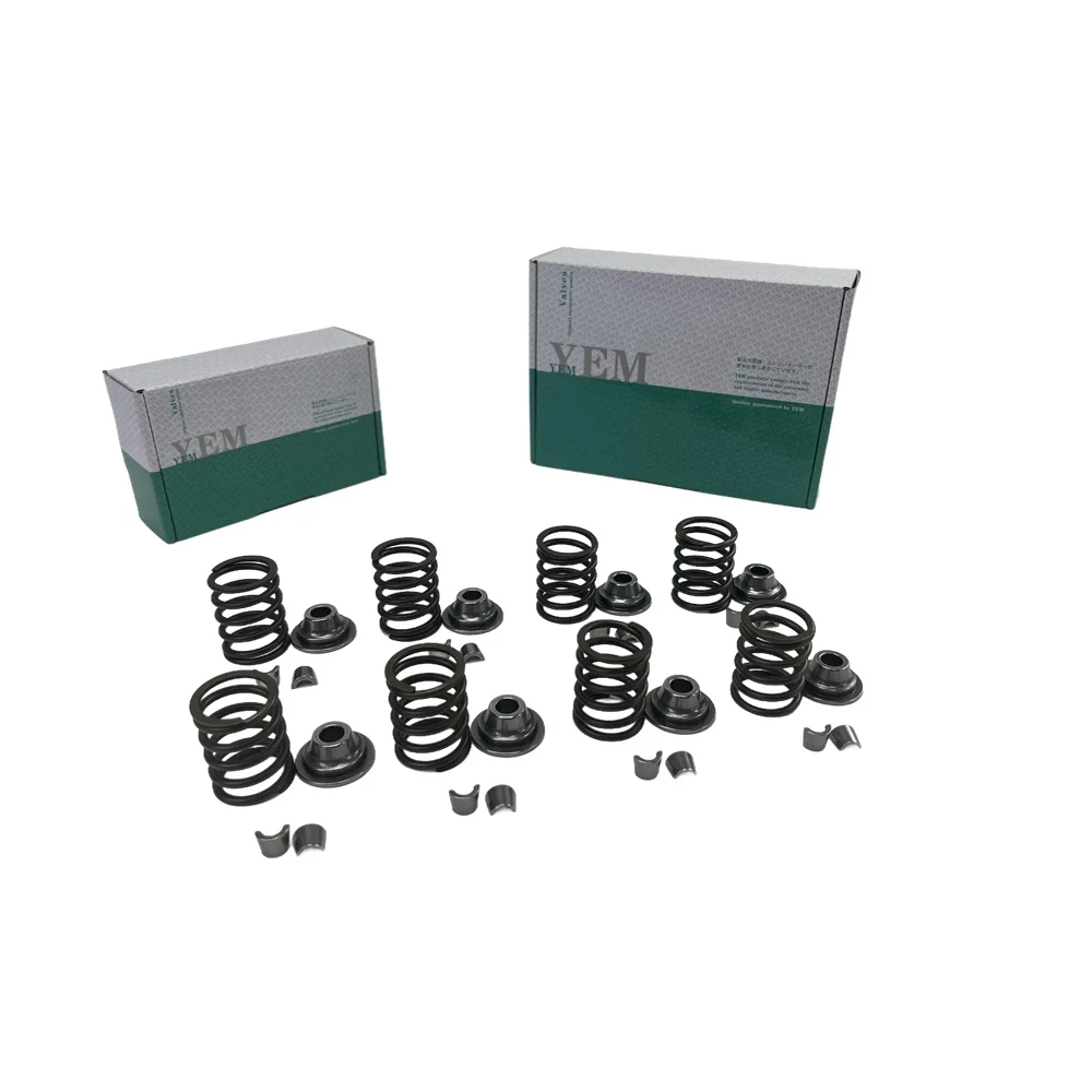 Valve Spring Kit Spring Seat & Retainer 4BC1 Excavator for Isuzu China Engine Parts Supplier