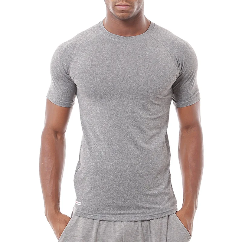 Oem Mens Tapered Plain Gym Muscle T Shirt Outdoor Basketball Running