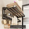 con ganci a doppia piega - 60 cm