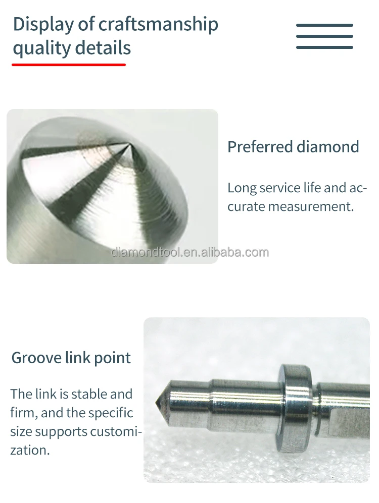High Quality Diamond Indenter Rockwell Hardness Tester Hrct Rockwell