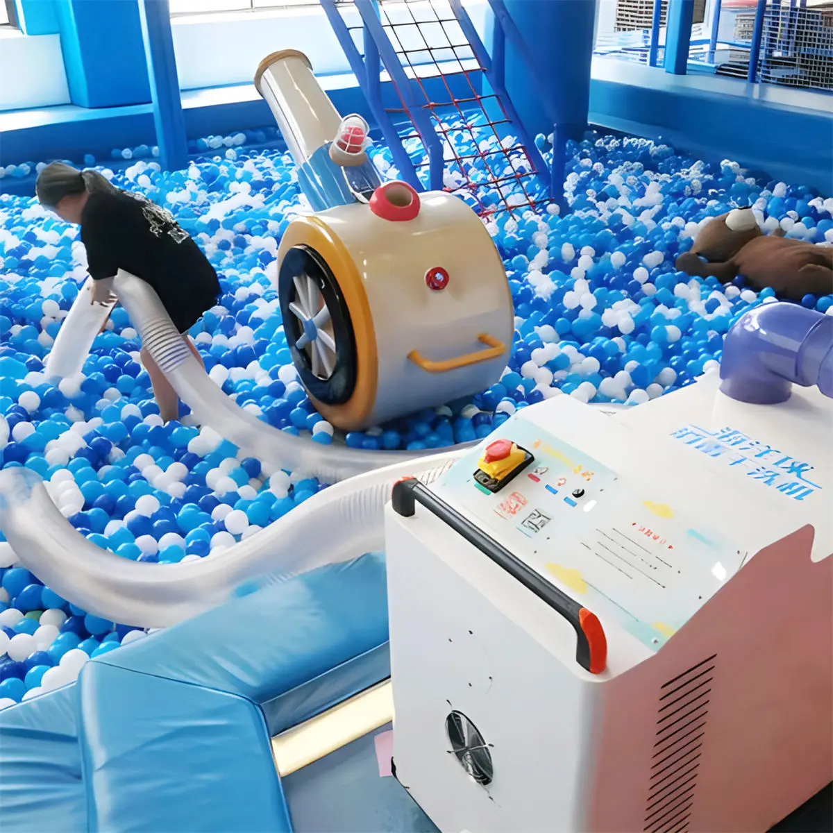 Indoor Playground Plastic Ocean Ball Washing Machine Ball Pool Pit Dry