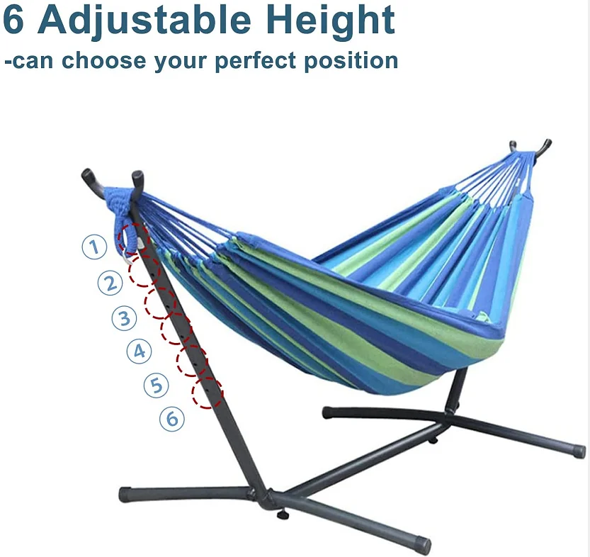 Hammock With Stand Cotton Hammock Outdoor Camping Hammocks Swing Chair